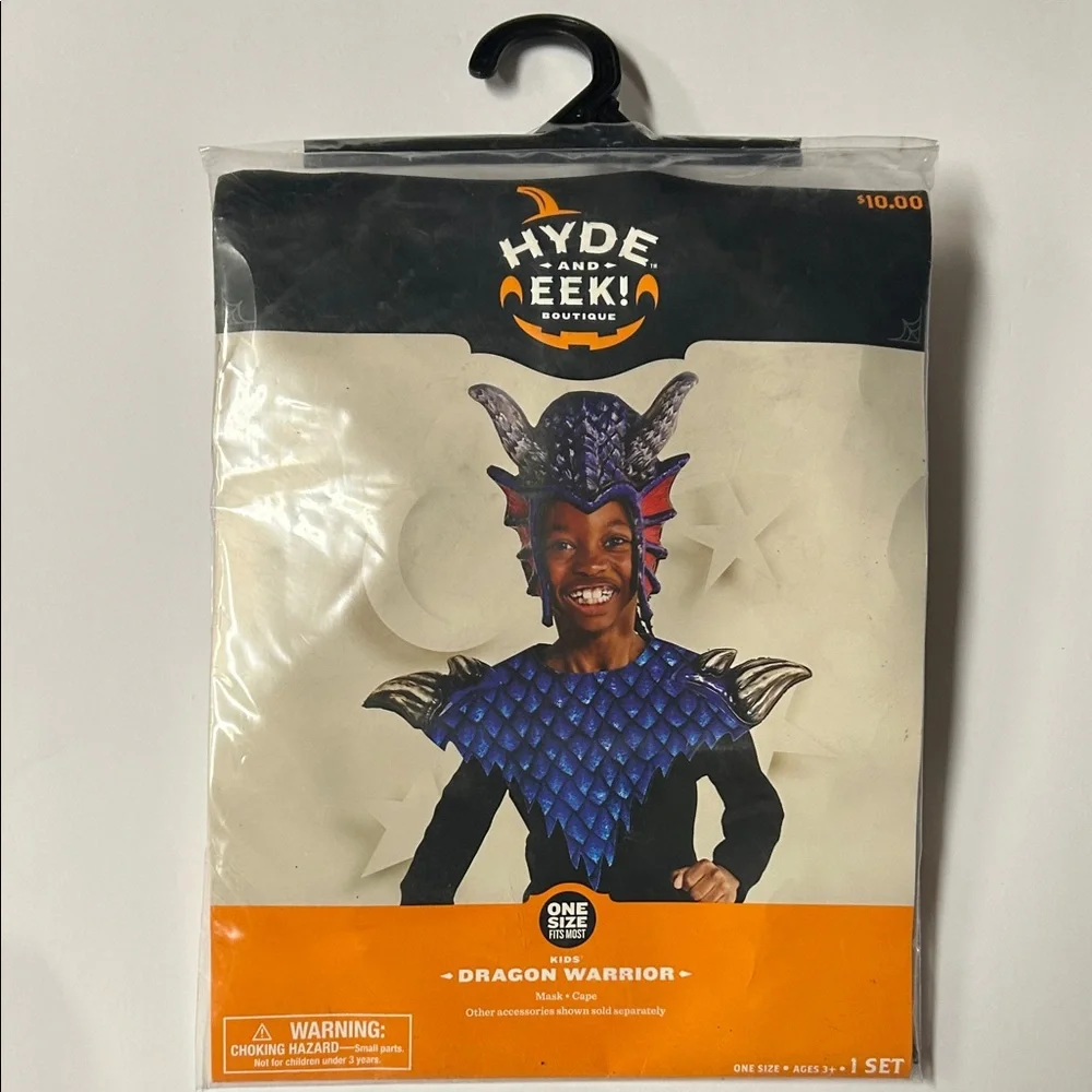 Dragon Warrior Kids Costume - Blue